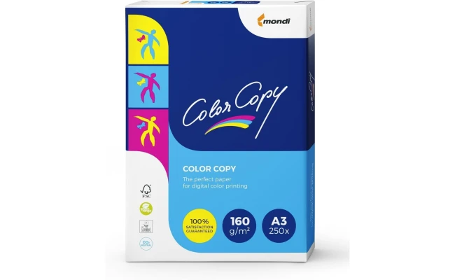 Color Copy A3 Paper 160gsm White Pack of 250 Sheets